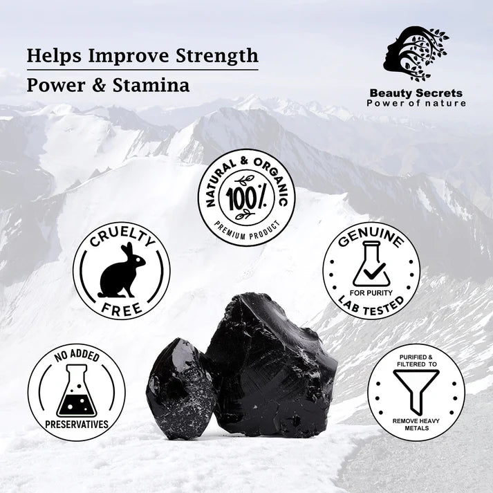 🔥 Nature’s Power Refined – 100% Pure Himalayan Shilajit